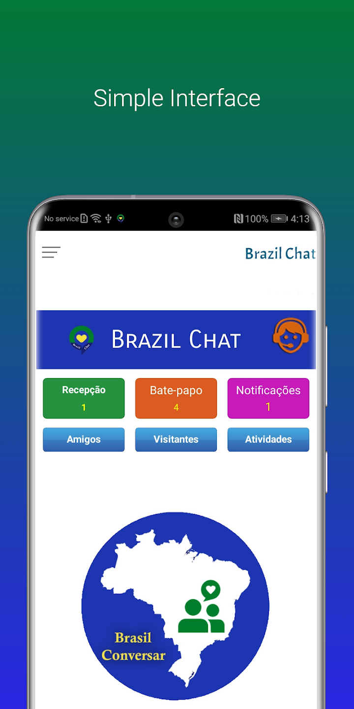 Brazil Chat - Free Brazilian Social Networking App