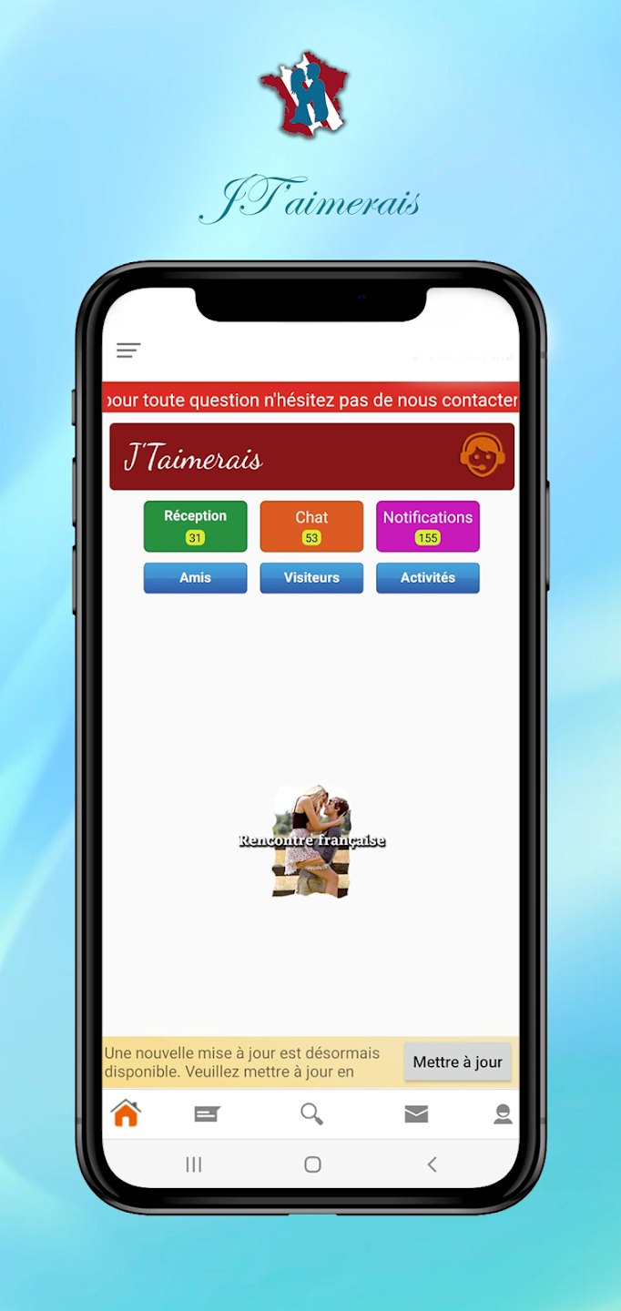 Jtaimerais - Find Friends in France
