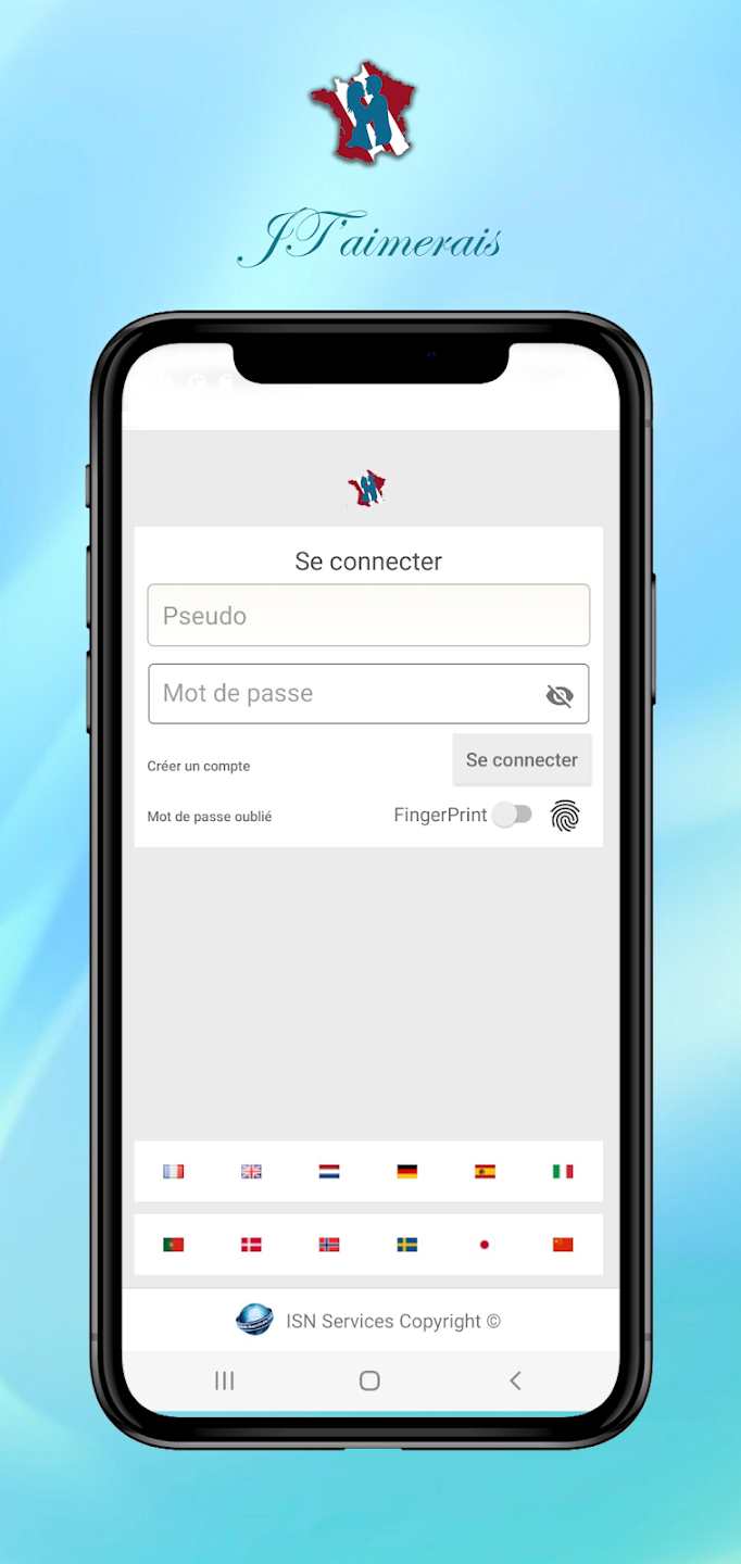 Jtaimerais - Free French Chat App