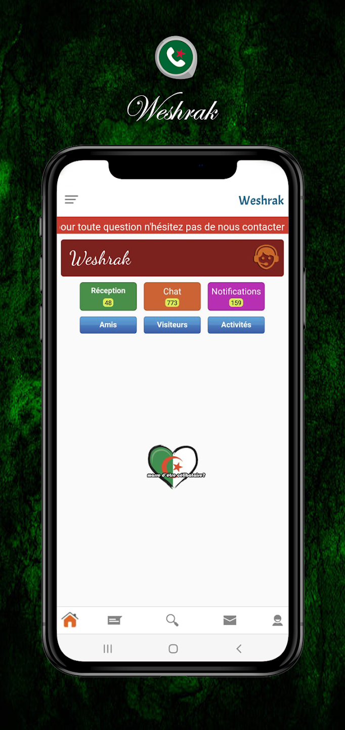 Weshrak - Algerian Chatting App with more than 100000 member