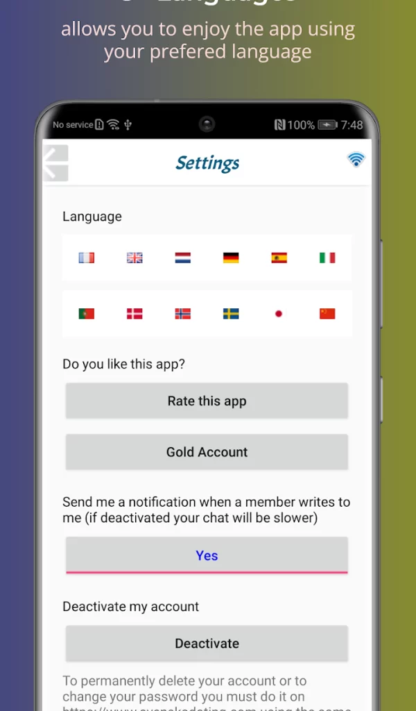 Svenska Chat - Free Swedish Chatting App