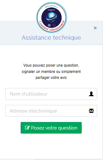 Si vous ne pouvez pas discuter avec les gens, demandez-nous de l'aide