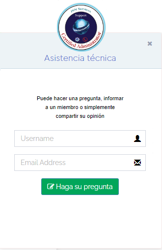 Si no puedes chatear con la gente, pídenos ayuda