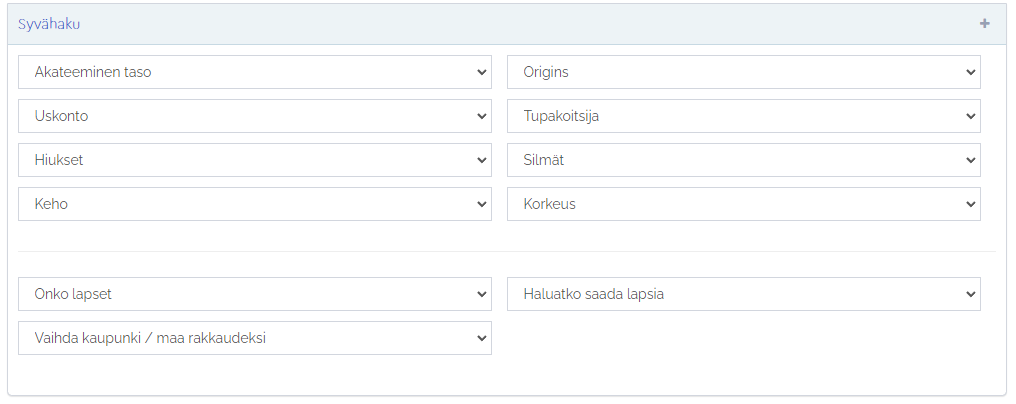 Etsi jäseniä, joiden kanssa voit keskustella haun avulla