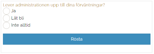 Utvärdera administratörens prestation och ge feedback