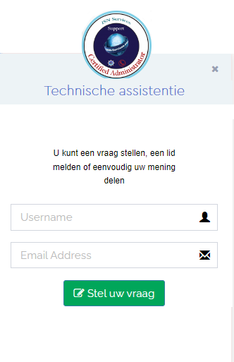 Als je niet met mensen kunt chatten, vraag ons dan om hulp