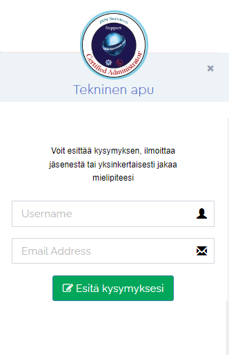 Jos et voi keskustella ihmisten kanssa, pyydä meiltä apua